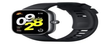 Xiaomi BHR7848GL smartwatch / zegarek sportowy 5 cm (1.97") AMOLED Cyfrowy 450 x 390 px Ekran dotykowy Czarny