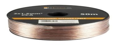 Libox Kabel głośnikowy 2x1,50mm LB0008-50 kabel audio 50 m Przezroczysty