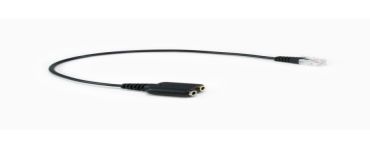 Equip 147944 kabel audio 0,25 m RJ-9 2 x 3.5mm Czarny