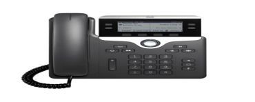 Cisco 7821 telefon VoIP Czarny, Srebrny 2 linii