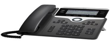 Cisco 7841 telefon VoIP Czarny, Srebrny 4 linii LCD