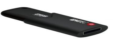 Emtec B120 Click Secure pamięć USB 256 GB USB Typu-A 3.2 Gen 2 (3.1 Gen 2) Czarny