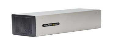 StarTech 2TBT3-PCIE-ENCLOSURE stacja dokująca Przewodowa Thunderbolt 3 Srebrny