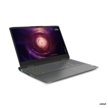 Lenovo LOQ Laptop 39,6 cm (15.6") Full HD AMD Ryzen™ 7 7840HS 16 GB DDR5-SDRAM 512 GB SSD NVIDIA GeForce RTX 4060 Wi-Fi 6 (802.11ax) Windows 11 Home Szary
