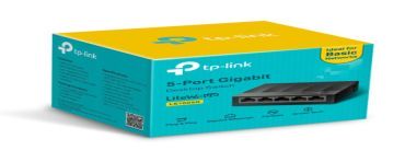Switch niezarządzalny TP-Link LS1005G, 5-portowy, Desktop, Gigabit Ethernet