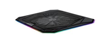 SureFire Bora X1 podkładka chłodząca do laptop 43,2 cm (17") 750 RPM Czarny