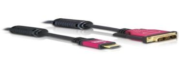 DeLOCK HDMI - DVI Cable 3.0m male / male 3 m DVI-D
