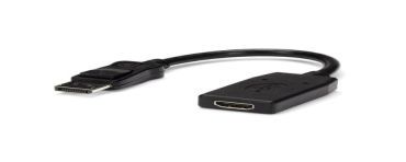 StarTech DP2HDMI adapter kablowy 0,24 m HDMI Typu A (Standard) DisplayPort Czarny